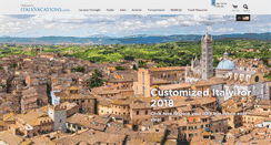 Desktop Screenshot of italyvacations.com